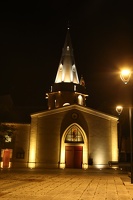 Eglise Saint Césaire, vue de nuit