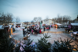 Edition 2017 Noël à Berre l'Étang avec son village et ses illuminations