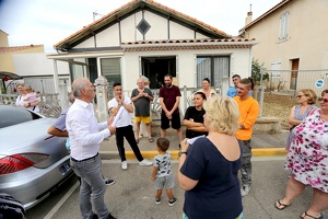 réunion de quartier à Gabriel Péri