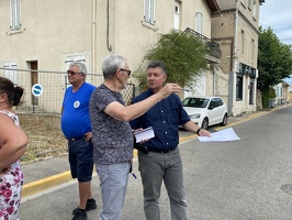 réunion de quartier à Gabriel Péri