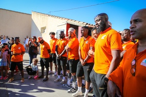 L'accueil de l'équipe de Rugby de Côte d'Ivoire