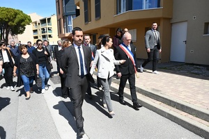 Visite de la Ministre Sabrina Agresti-Roubache