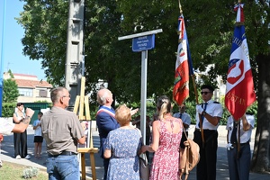 Inauguration du square Jean-Louis Fayard