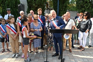 Inauguration du square Jean-Louis Fayard