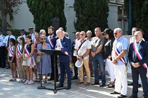 Inauguration du square Jean-Louis Fayard