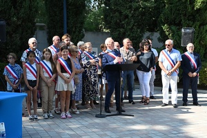 Inauguration du square Jean-Louis Fayard
