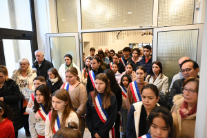 Inauguration Salle Dominique Bernard
