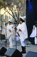 Marché de Noël, spectacle et roller
