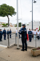 Remise des écussons brigade gendarmerie