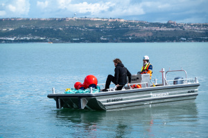 Travaux plage littorale