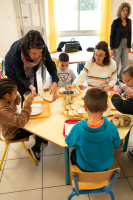 Petit déjeuner à l'école