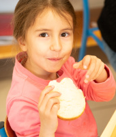 Petit déjeuner à l'école