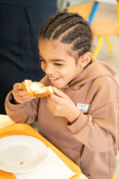 Petit déjeuner à l'école