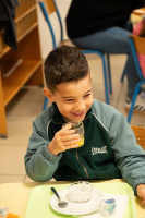Petit déjeuner à l'école