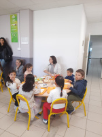 Petit déjeuner à l'école