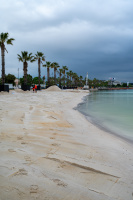 Travaux plage littorale