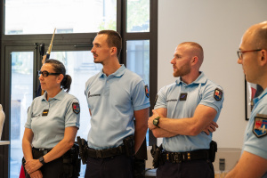 Remerciements à nos forces de l'ordre