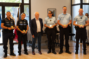 Remerciements à nos forces de l'ordre