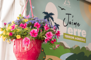 Stand de la ville au Salon des agricultures de Pce