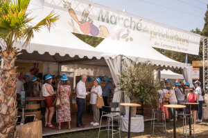 Stand de la ville au Salon des agricultures de Pce