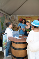 Stand de la ville au Salon des agricultures de Pce