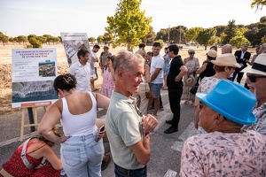 Pose du 1er arbre de l'éco-quartier