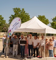 Pose 1ère Pierre EHPAD