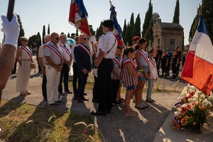 Cérémonie patriotique du 14 juillet