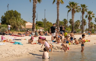 La plage et les centres de loisirs