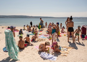 La plage et les centres de loisirs