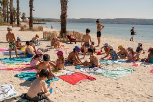 La plage et les centres de loisirs