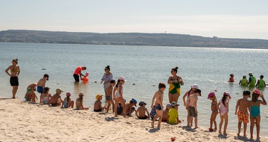 La plage et les centres de loisirs