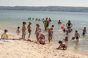 La plage et les centres de loisirs