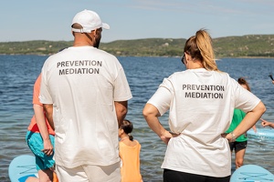 Cani-paddle avec nos séniors