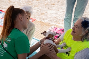Cani-paddle avec nos séniors