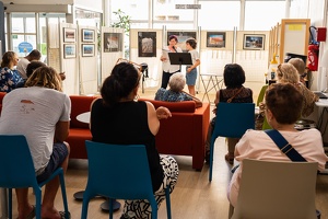 Lecture avec Astromela