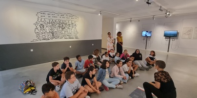 CMJ - Visite du camp des Milles