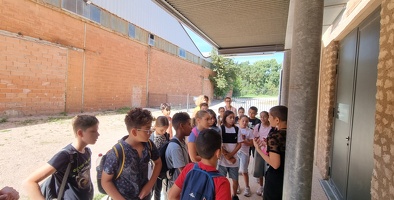 CMJ - Visite du camp des Milles