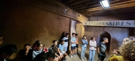 CMJ - Visite du camp des Milles