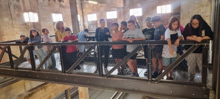 CMJ - Visite du camp des Milles