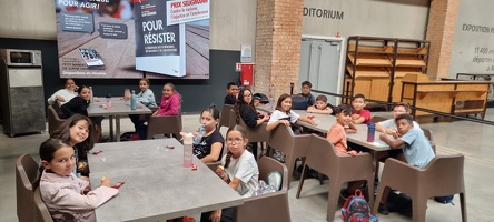 CMJ - Visite du camp des Milles