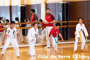 Entrainement de Taekwondo
