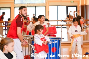 Entrainement de Taekwondo