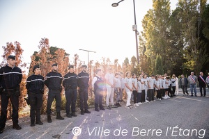 Remise écusson gendarmerie - Classe Défense