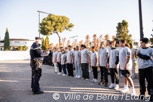 Remise écusson gendarmerie - Classe Défense
