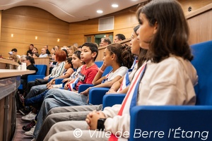 Conseil municipal avec le CMJ