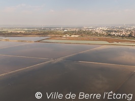 Vue aérienne Les salins