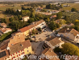 Vue aérienne Hameau de Saint-Estève