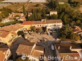 Vue aérienne Hameau de Saint-Estève