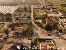 Vue aérienne Hameau de Saint-Estève